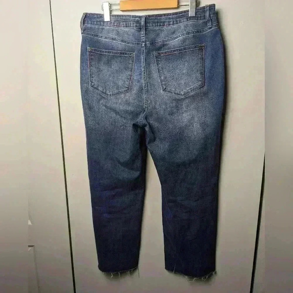 VIGOSS CROP STRAIGHT Jeans for women Size 31 Stretch  in great condition - Picture 4 of 12